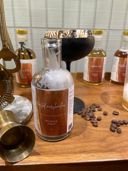 Toasted Marshmallow--Natural Beverage Syrup