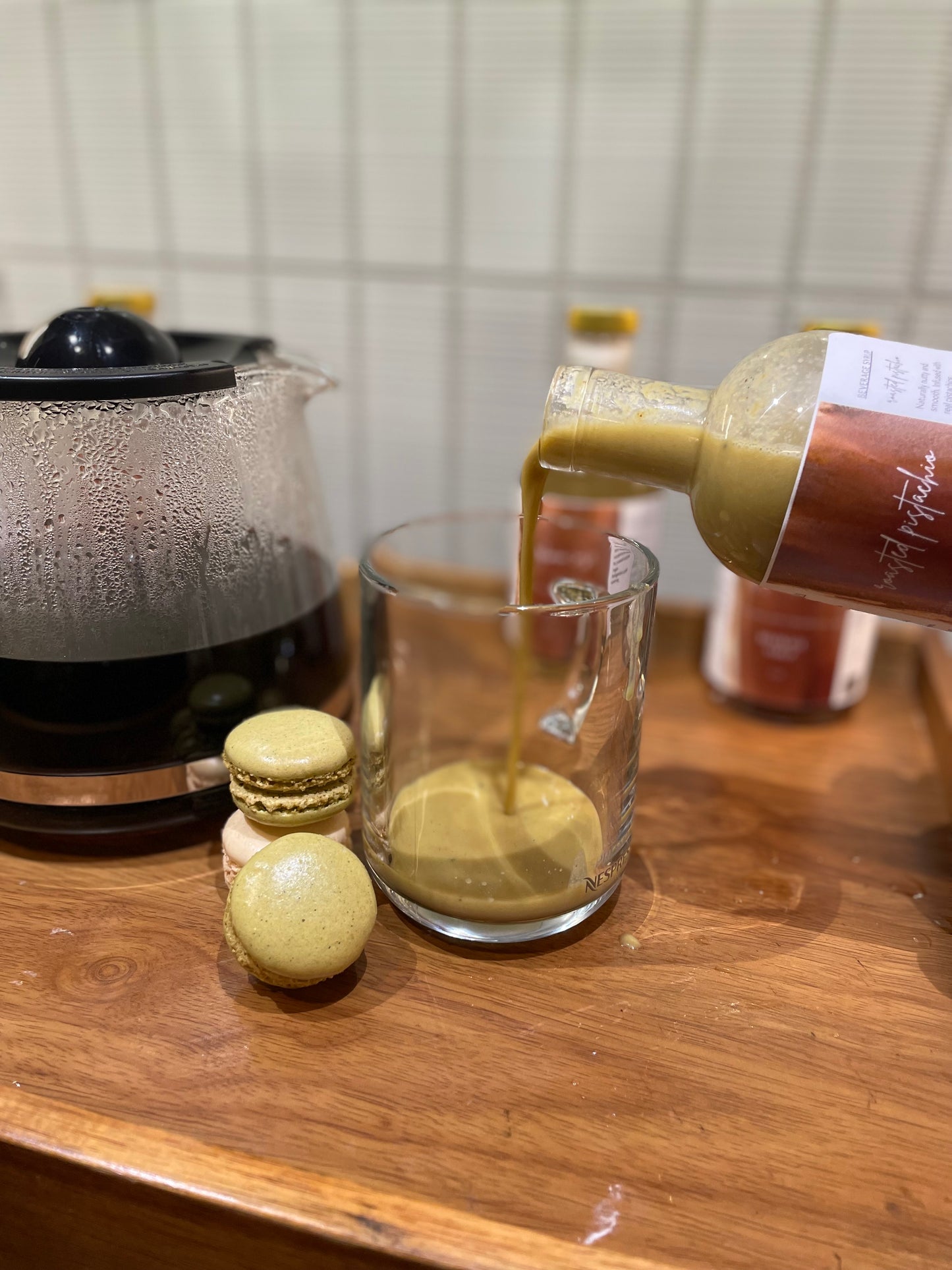 Roasted Pistachio--Natural Beverage Syrup